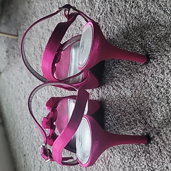 Platform high heels pink - Picture 3 of 5